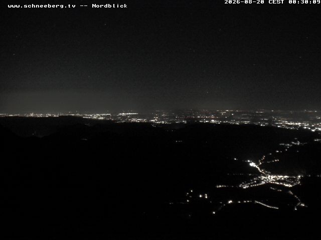 Archiv Foto Webcam Fischerhütte - Puchberg am Schneeberg