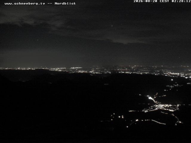 Archiv Foto Webcam Fischerhütte - Puchberg am Schneeberg