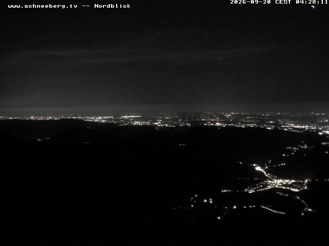 Archiv Foto Webcam Fischerhütte - Puchberg am Schneeberg