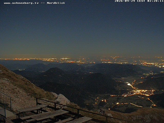 Archived image Webcam Puchberg am Schneeberg - Fischerhütte