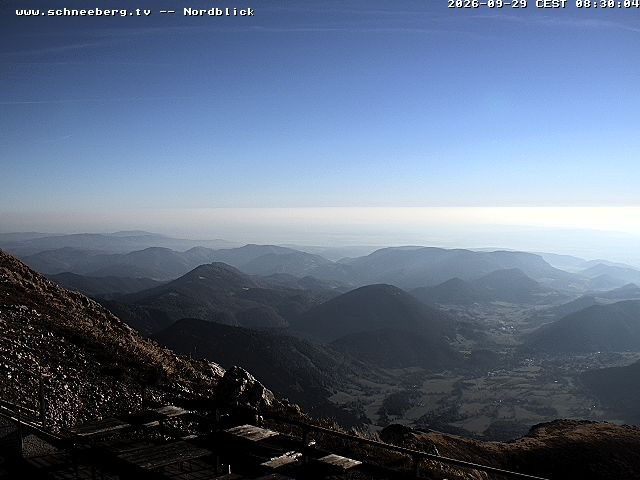 Archived image Webcam Puchberg am Schneeberg - Fischerhütte