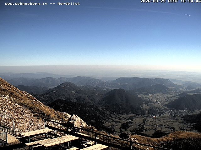 Archived image Webcam Puchberg am Schneeberg - Fischerhütte