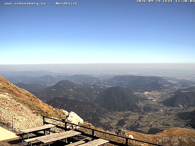 Archived image Webcam Puchberg am Schneeberg - Fischerhütte