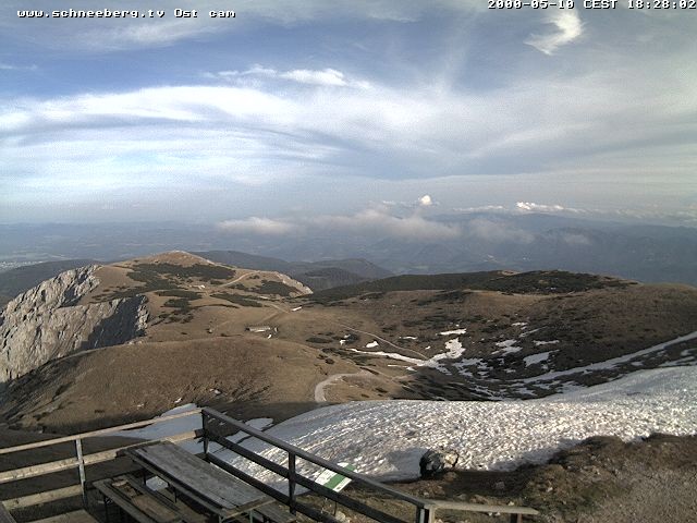 Archiv Foto Webcam Fischerhütte (Süd)