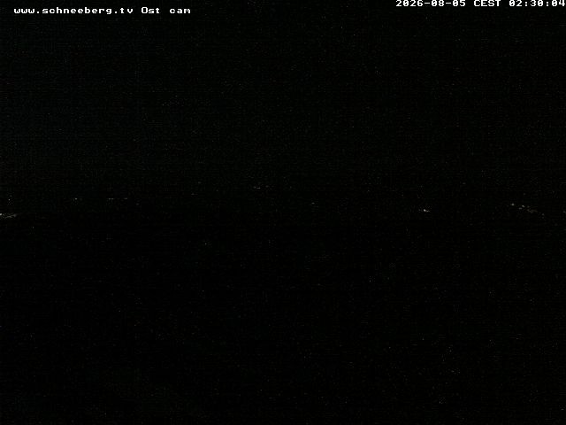 Archived image Webcam Fischerhütte south