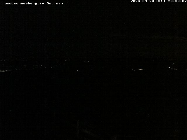 Archived image Webcam Fischerhütte south