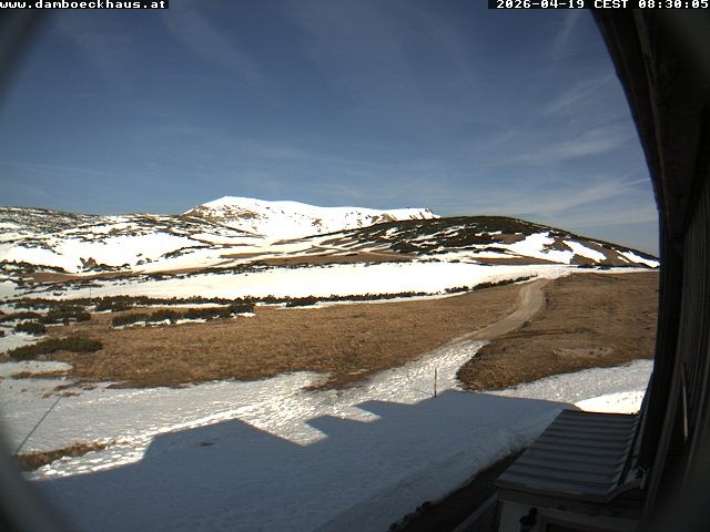 Archiv Foto Webcam Berghütte Damböckhaus