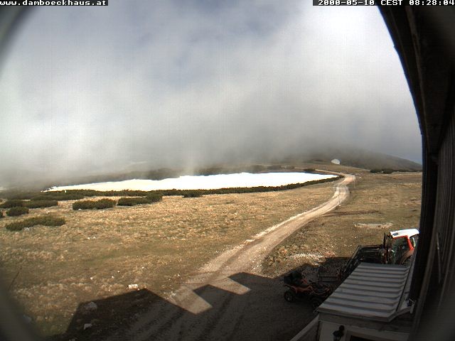 Archived image Webcam Damböckhaus Schneeberg
