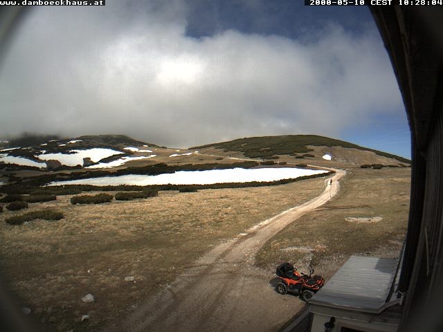 Archived image Webcam Damböckhaus Schneeberg
