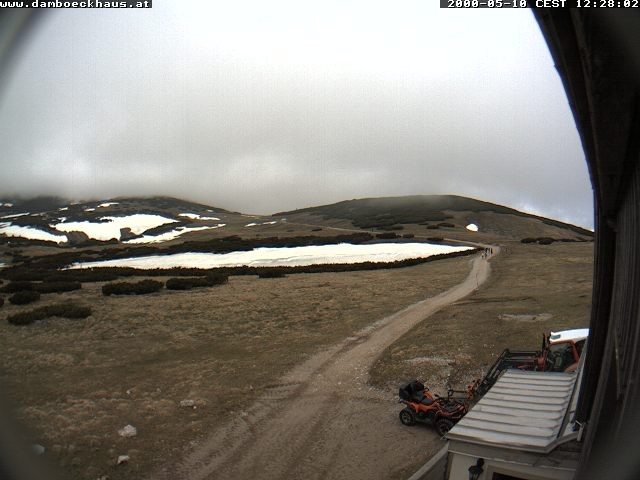 Archived image Webcam Damböckhaus Schneeberg