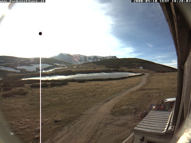 Archived image Webcam Damböckhaus Schneeberg