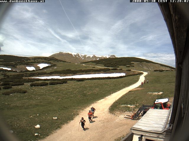 Archiv Foto Webcam Berghütte Damböckhaus