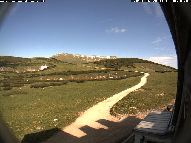 Archiv Foto Webcam Berghütte Damböckhaus