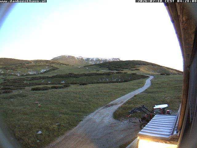 Archiv Foto Webcam Berghütte Damböckhaus