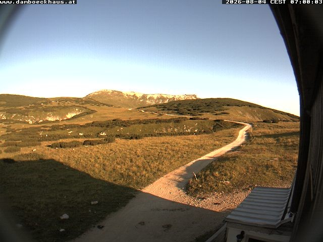Archiv Foto Webcam Berghütte Damböckhaus