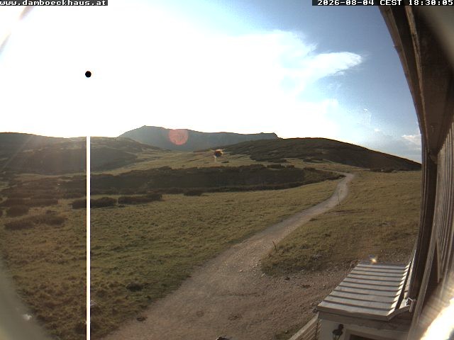 Archiv Foto Webcam Berghütte Damböckhaus