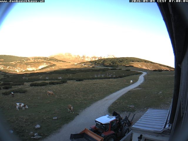 Archiv Foto Webcam Berghütte Damböckhaus