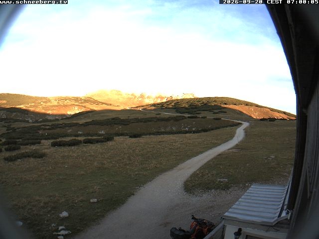 Archiv Foto Webcam Berghütte Damböckhaus