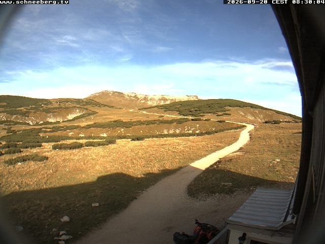 Archiv Foto Webcam Berghütte Damböckhaus