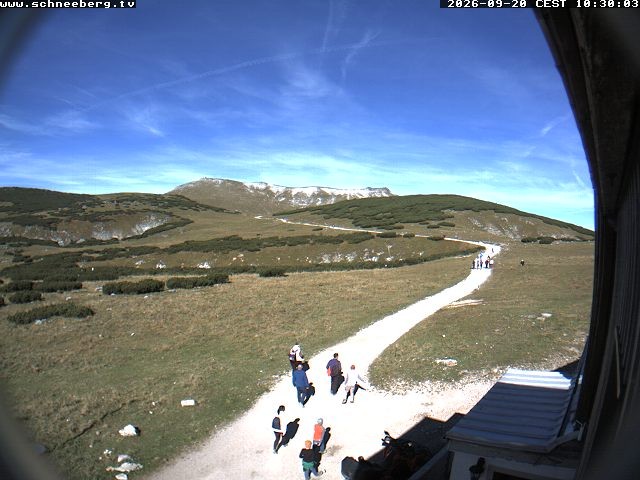 Archiv Foto Webcam Berghütte Damböckhaus