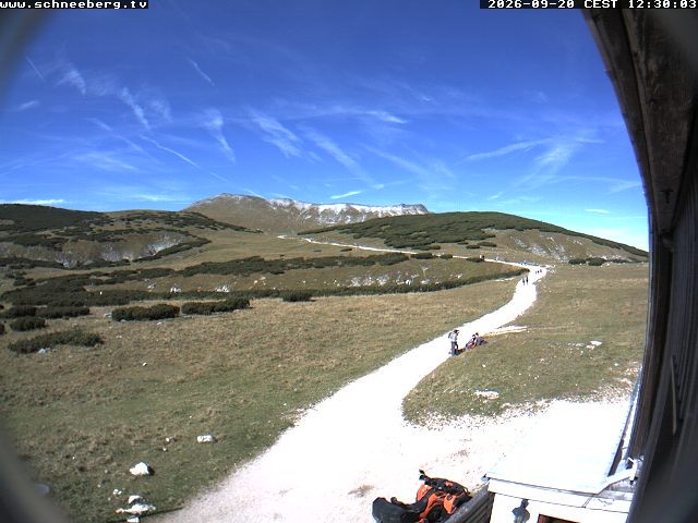 Archiv Foto Webcam Berghütte Damböckhaus