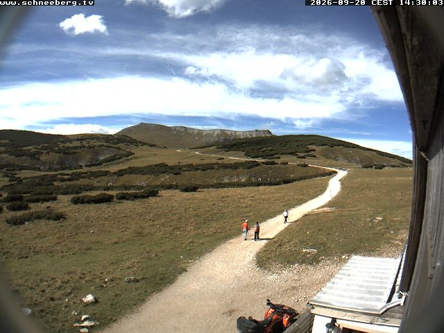 Archiv Foto Webcam Berghütte Damböckhaus