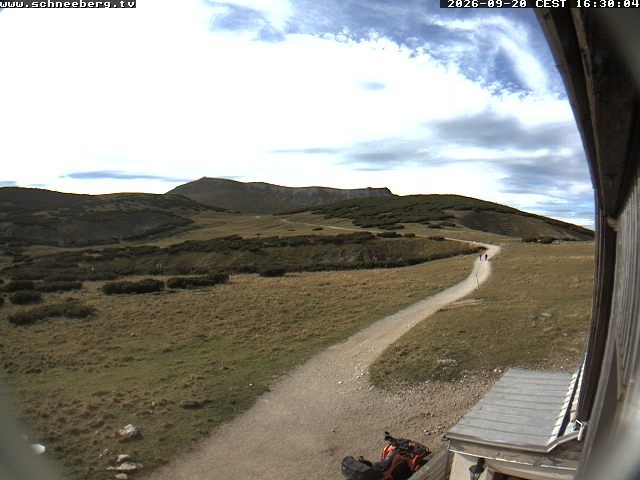 Archiv Foto Webcam Berghütte Damböckhaus
