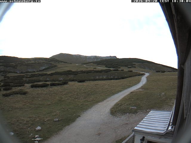 Archiv Foto Webcam Berghütte Damböckhaus