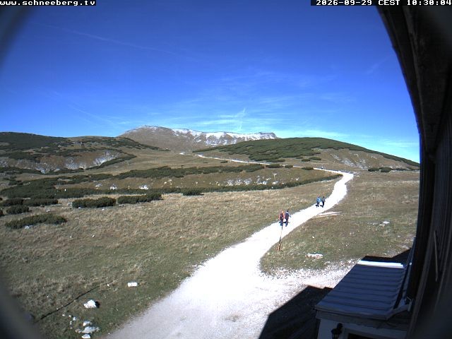 Archiv Foto Webcam Berghütte Damböckhaus
