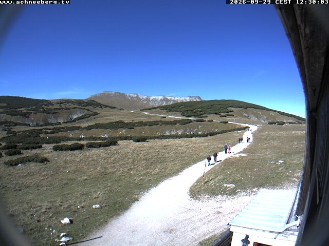 Archiv Foto Webcam Berghütte Damböckhaus