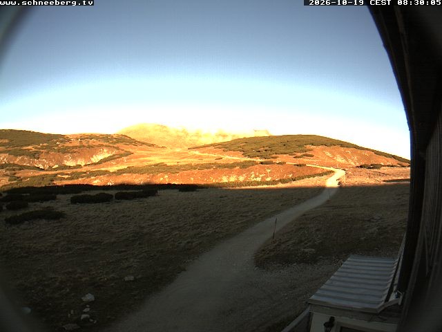 Archiv Foto Webcam Berghütte Damböckhaus
