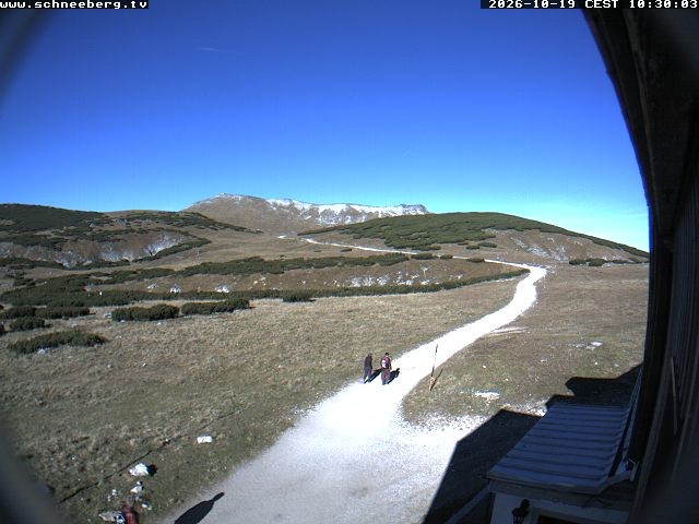 Archiv Foto Webcam Berghütte Damböckhaus