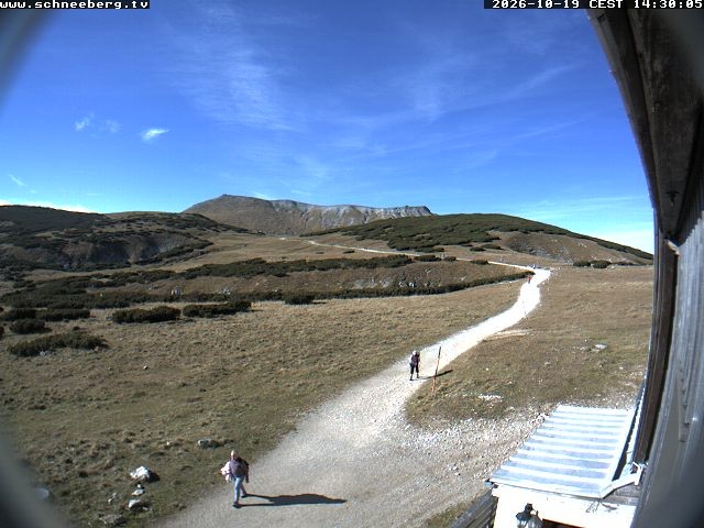 Archiv Foto Webcam Berghütte Damböckhaus