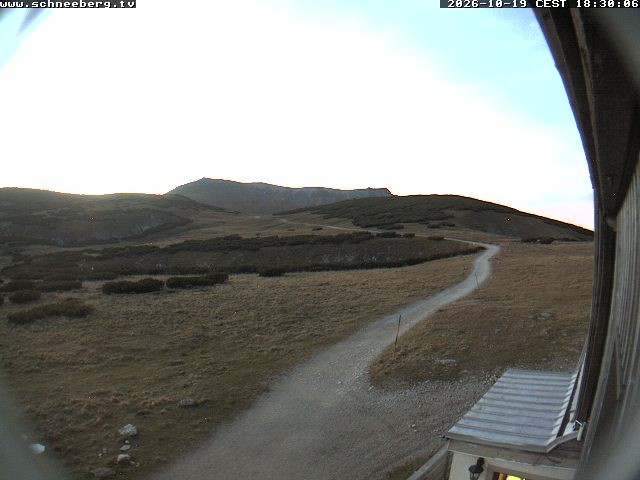 Archiv Foto Webcam Berghütte Damböckhaus