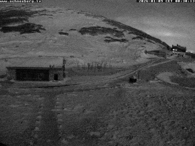 Archiv Foto Webcam Endstation Zahnradbahn Hochschneeberg