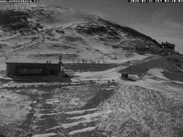 Archiv Foto Webcam Endstation Zahnradbahn Hochschneeberg