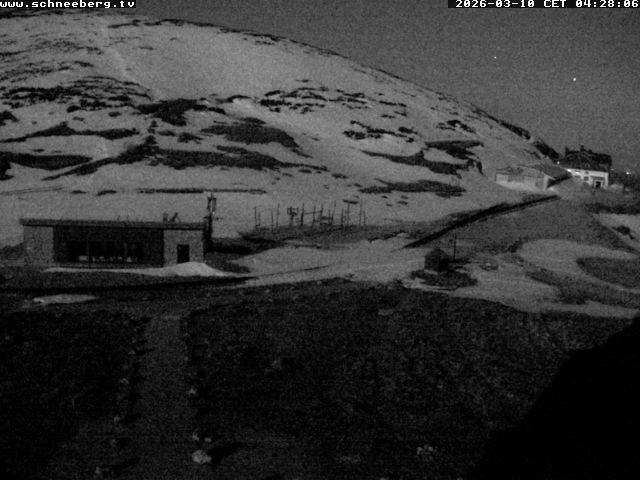Archiv Foto Webcam Endstation Zahnradbahn Hochschneeberg