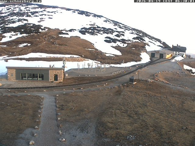 Archiv Foto Webcam Endstation Zahnradbahn Hochschneeberg