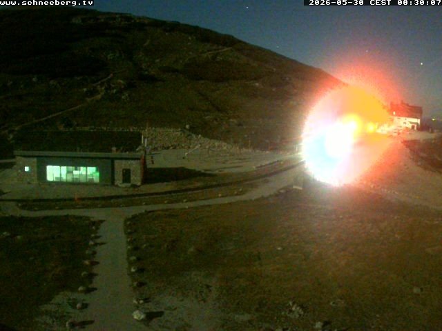 Archiv Foto Webcam Endstation Zahnradbahn Hochschneeberg