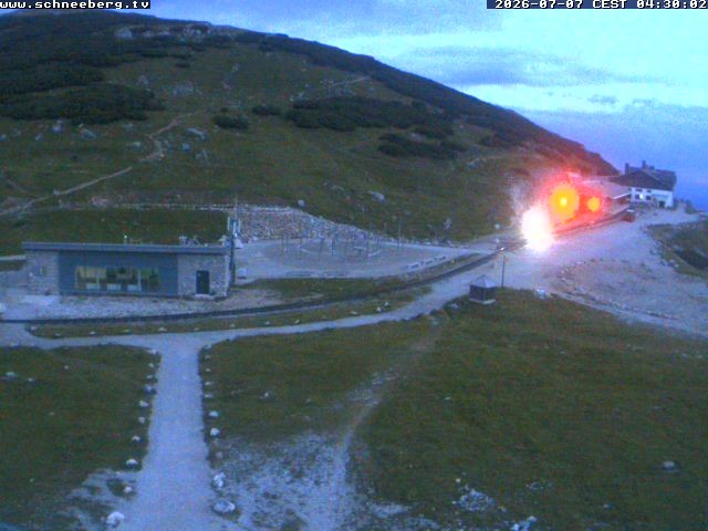 Archived image Webcam Terminal Hochschneeberg