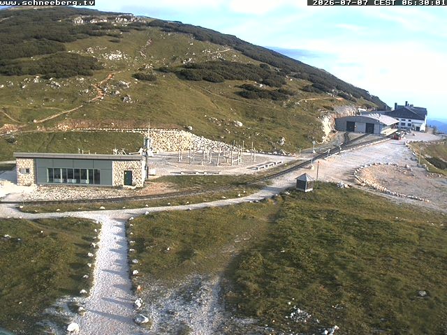 Archived image Webcam Terminal Hochschneeberg