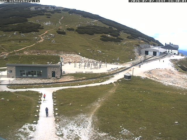 Archived image Webcam Terminal Hochschneeberg