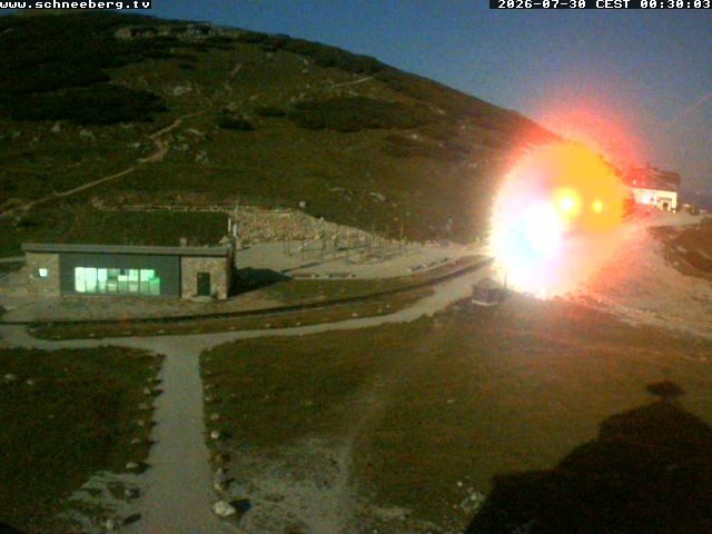 Archiv Foto Webcam Endstation Zahnradbahn Hochschneeberg