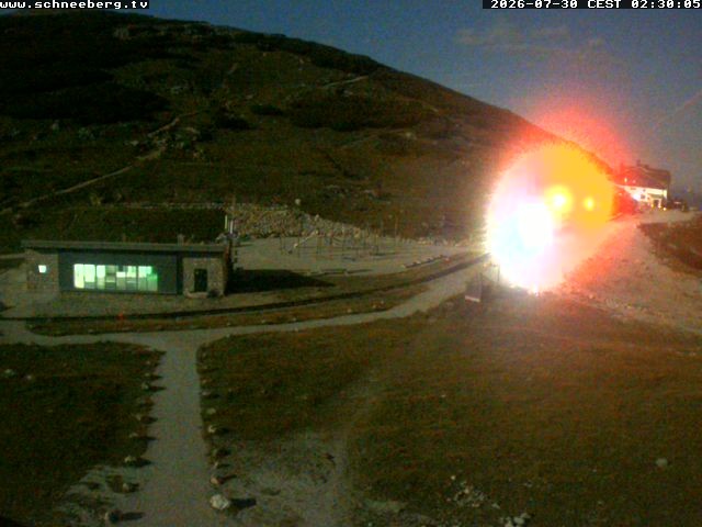 Archiv Foto Webcam Endstation Zahnradbahn Hochschneeberg