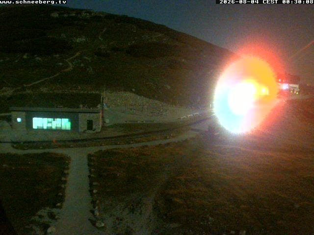 Archiv Foto Webcam Endstation Zahnradbahn Hochschneeberg