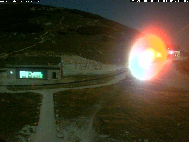 Archiv Foto Webcam Endstation Zahnradbahn Hochschneeberg