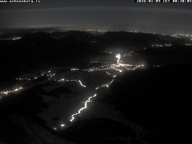Archiv Foto Webcam Talblick Berghaus Hochschneeberg