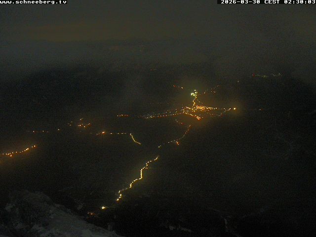 Archiv Foto Webcam Talblick Berghaus Hochschneeberg