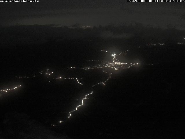 Archiv Foto Webcam Talblick Berghaus Hochschneeberg