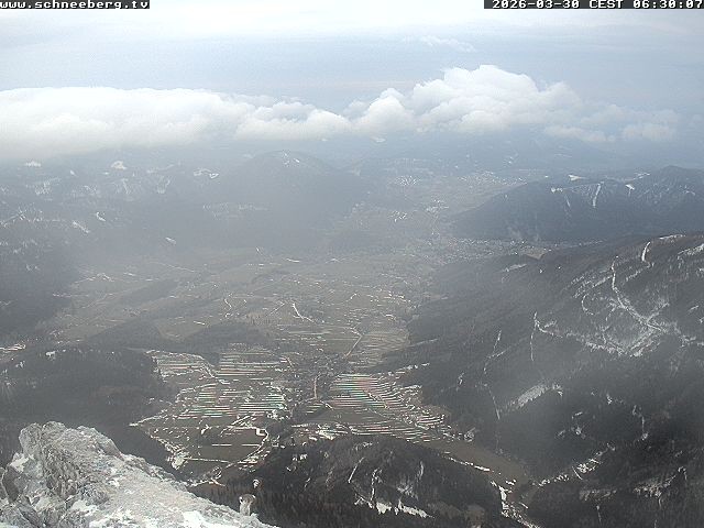 Archiv Foto Webcam Talblick Berghaus Hochschneeberg